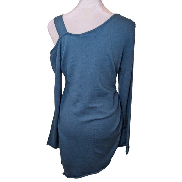 Soft Surroundings Kayla Cold Shoulder Tunic Sweater Petite Small - Picture 3 of 5